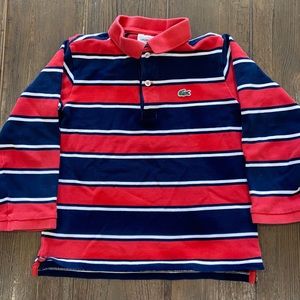 Boys long sleeve polo